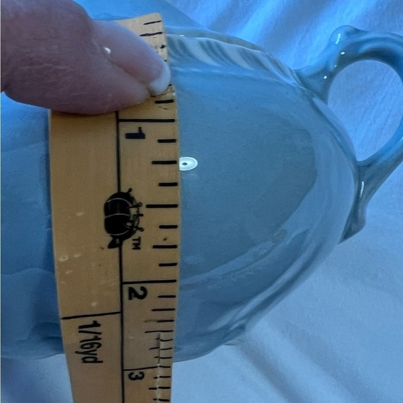 Vintage Harker Ware Pottery Cream Sugar Salt Pepper Shakers Set | Gray - Picture 7 of 8